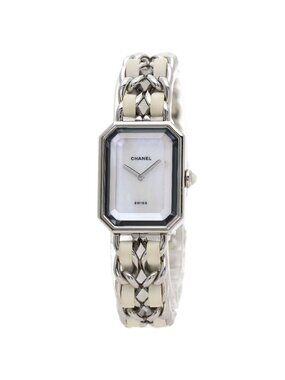 Chanel Premiere Watch SS Ssx Leather
